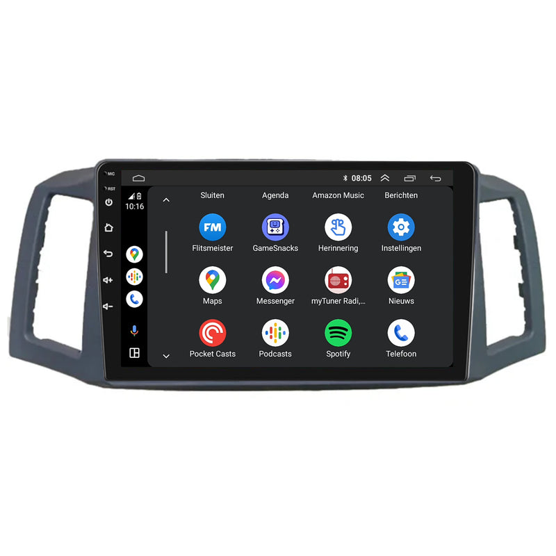 Jeep Grand Cherokee CarPlay & Android Auto autoradio | 2004 t/m 2007 | Android 15 | Davilon | 9 inch-3