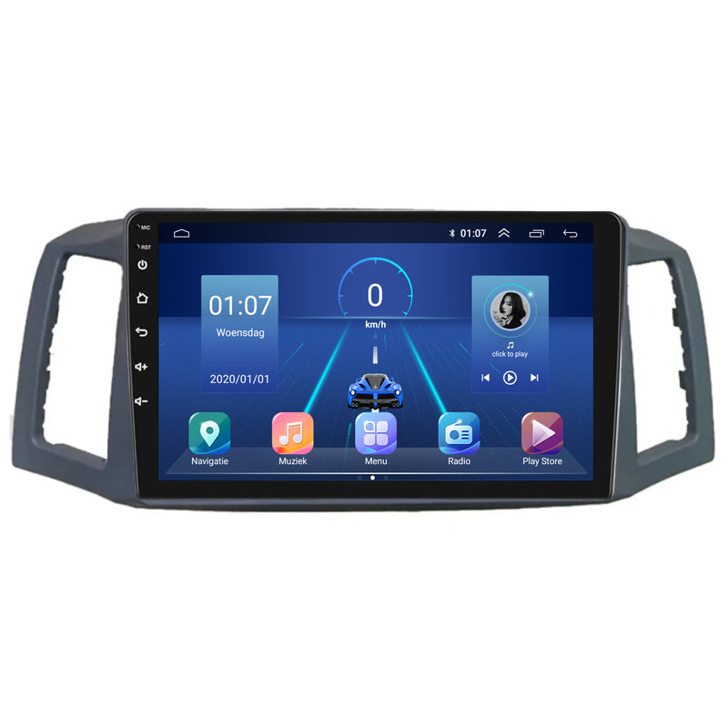 Jeep Grand Cherokee CarPlay & Android Auto autoradio | 2004 t/m 2007 | Android 15 | Davilon | 9 inch-6