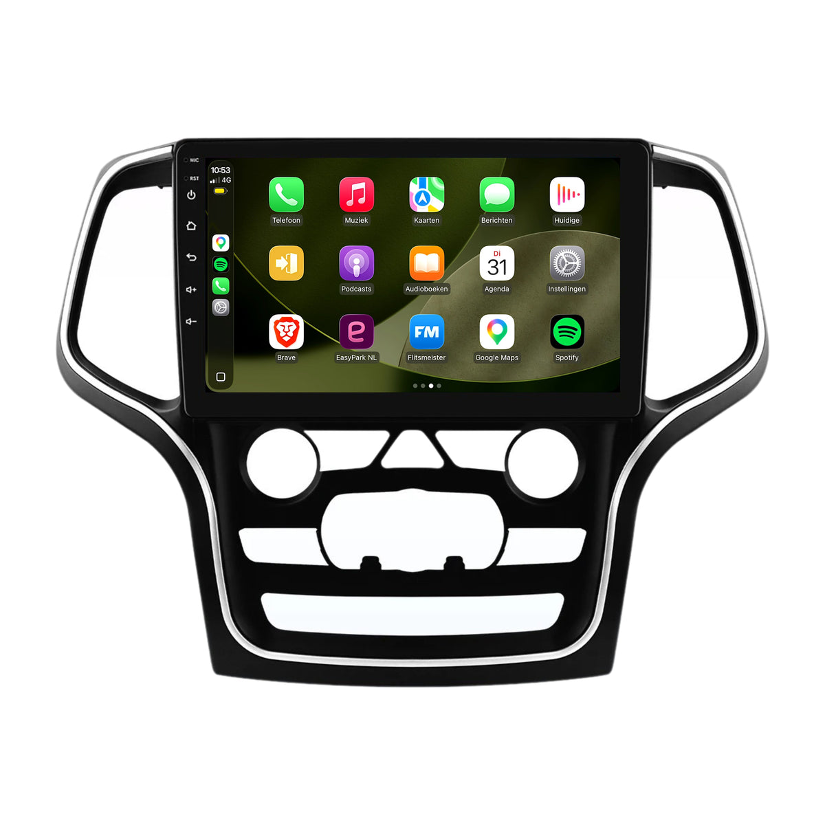 Jeep Grand Cherokee WK2 CarPlay & Android Auto car radio | 2014 to 2022 | Android 13 | Davilon