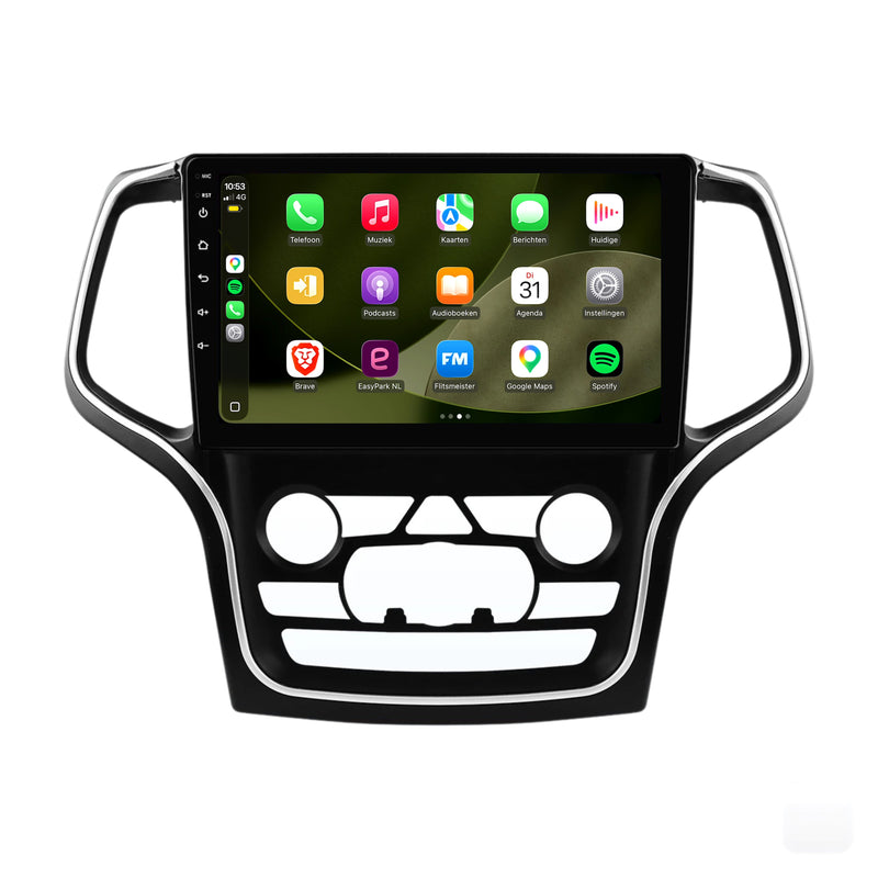 Jeep Grand Cherokee CarPlay & Android Auto autoradio | 2014 t/m 2020 | Android 15 | Davilon-1