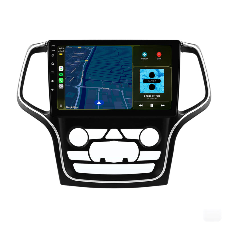 Jeep Grand Cherokee CarPlay & Android Auto autoradio | 2014 t/m 2020 | Android 15 | Davilon-4