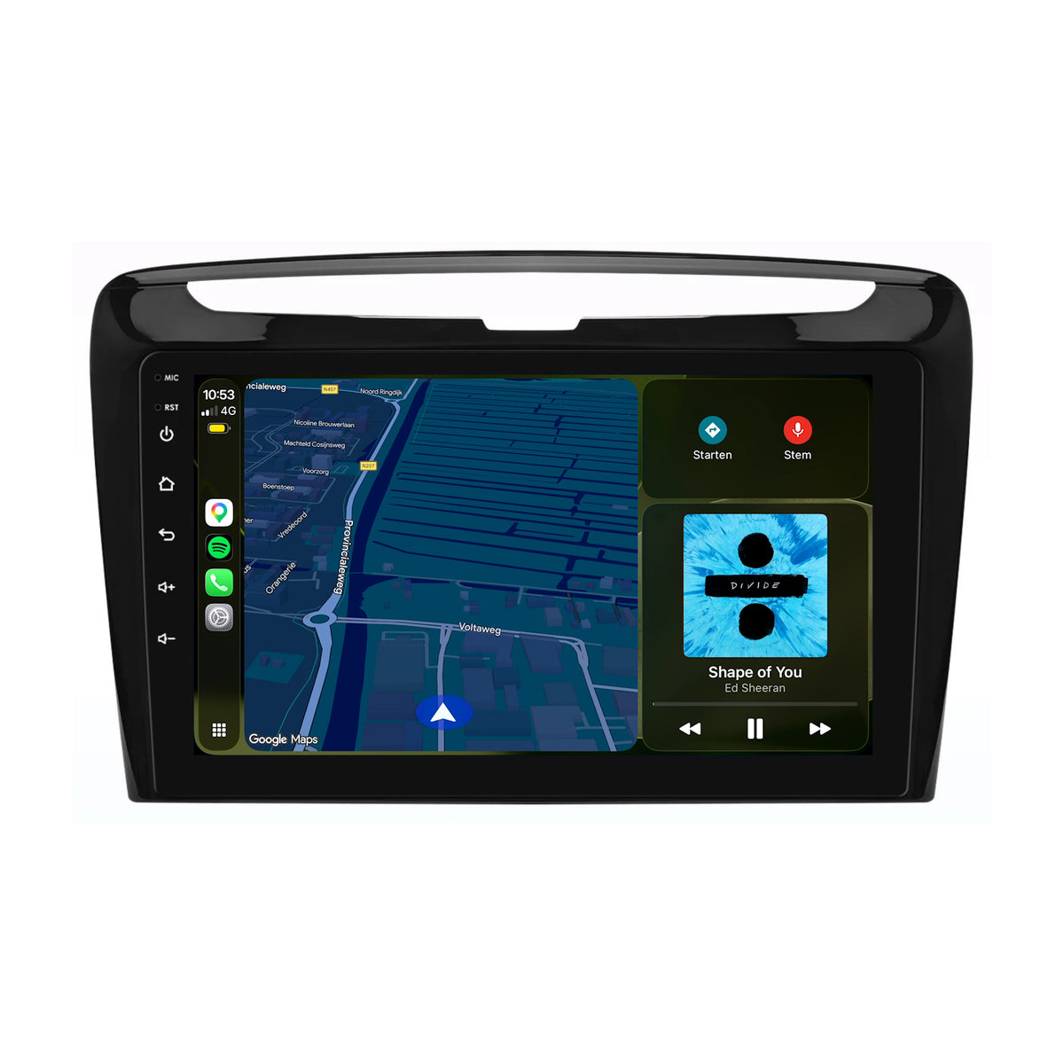 Lancia Ypsilon CarPlay & Android Auto autoradio | 2011 t/m 2020 | Android 15 | Davilon-4