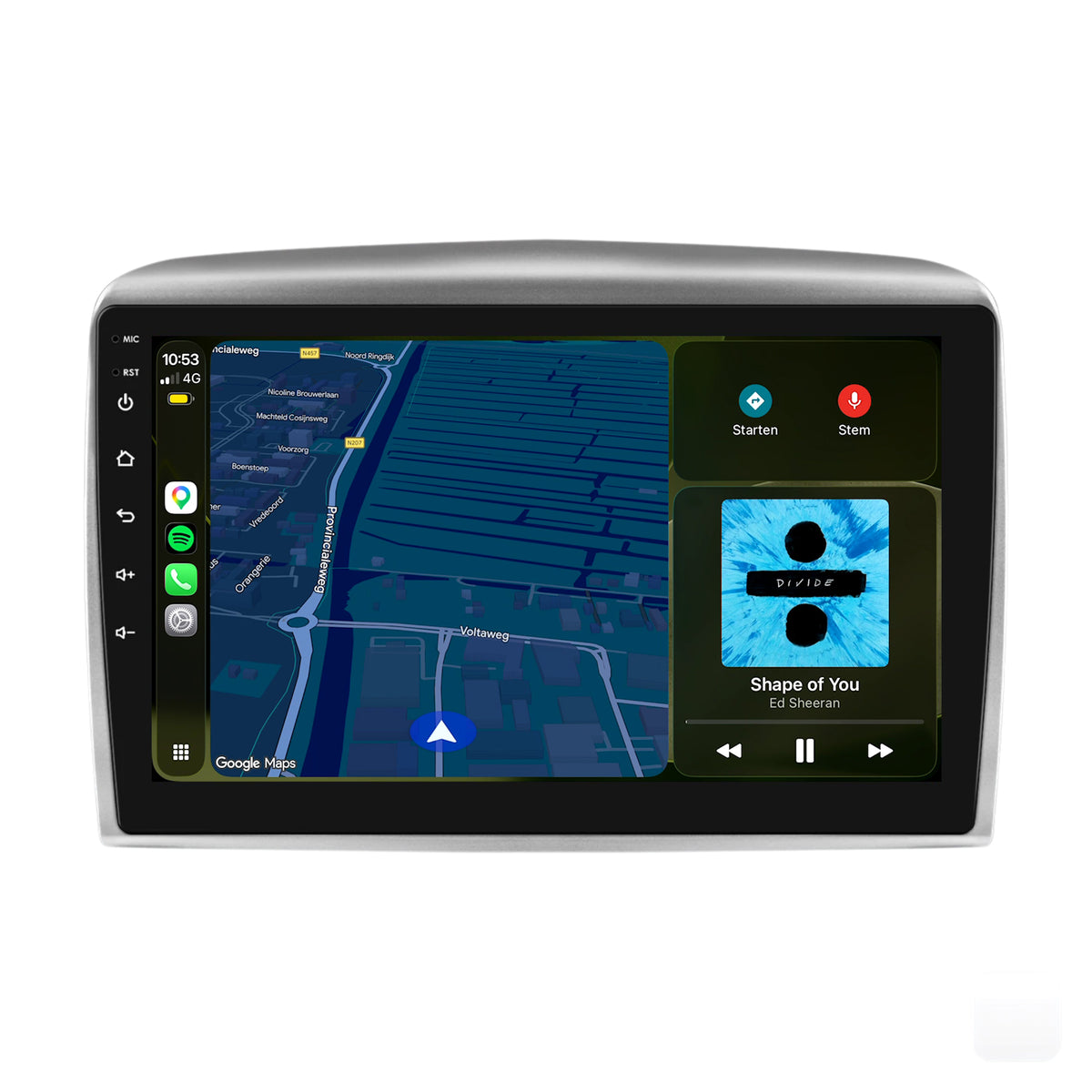 Lancia Ypsilon CarPlay & Android Auto autoradio | 2006 t/m 2011 | Android 15 | Davilon-4
