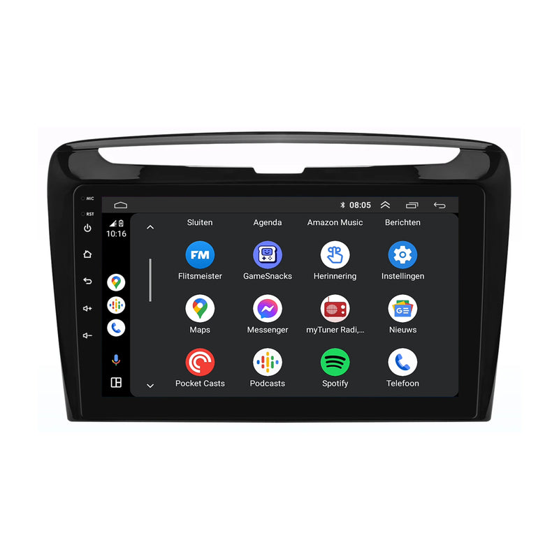 Lancia Ypsilon CarPlay & Android Auto autoradio | 2011 t/m 2020 | Android 15 | Davilon-3
