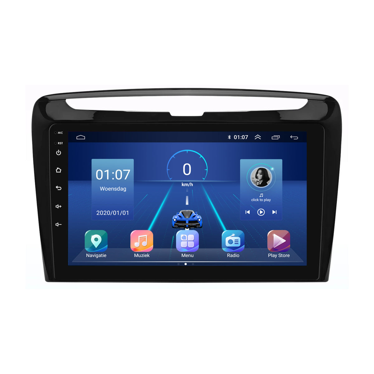 Lancia Ypsilon CarPlay & Android Auto autoradio | 2011 t/m 2020 | Android 15 | Davilon-6