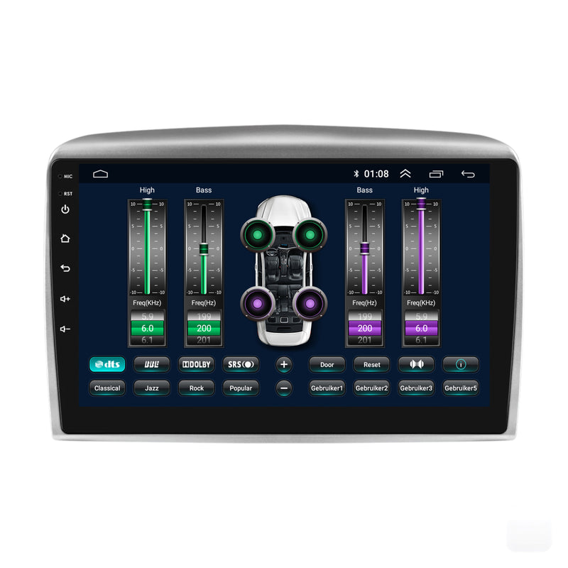 Lancia Ypsilon CarPlay & Android Auto autoradio | 2006 t/m 2011 | Android 15 | Davilon-7