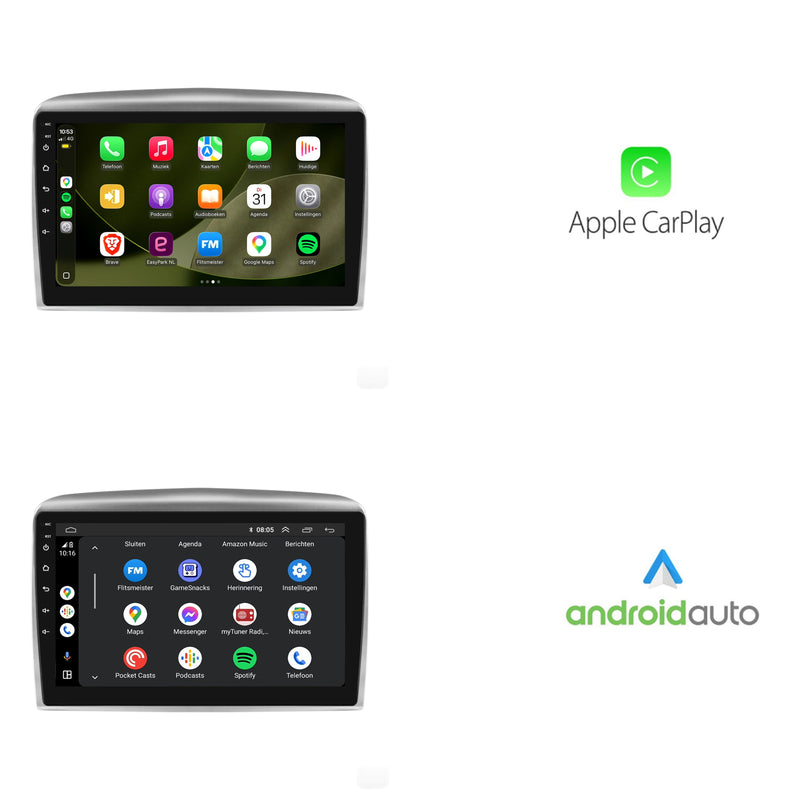 Lancia Ypsilon CarPlay & Android Auto autoradio | 2006 t/m 2011 | Android 15 | Davilon-2