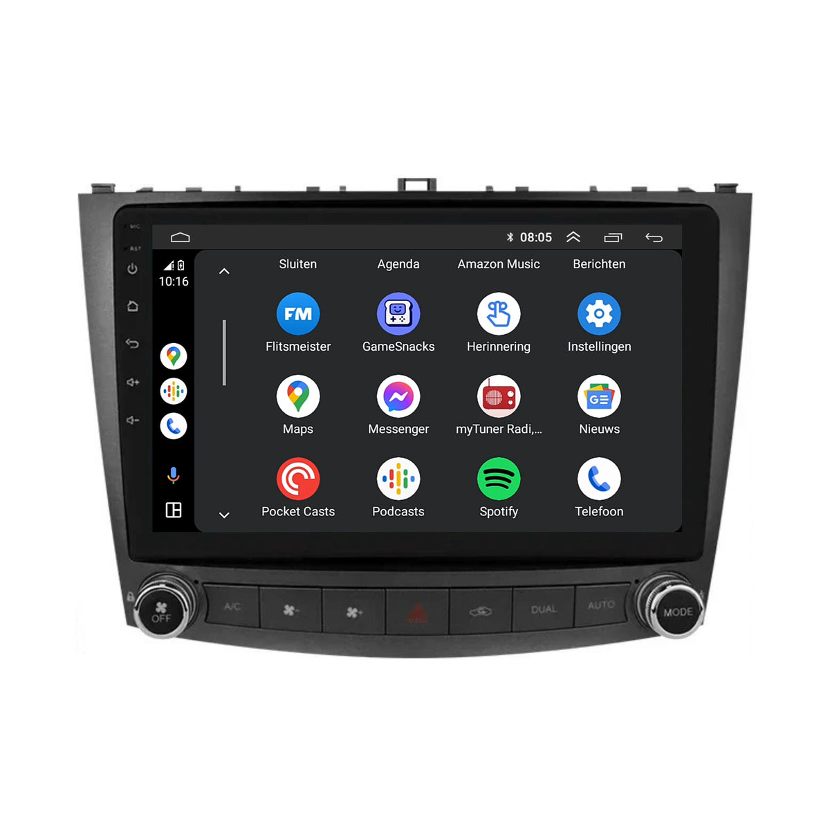 Lexus IS CarPlay & Android Auto autoradio | 2006 t/m 2012 | Android 15 | Davilon-3