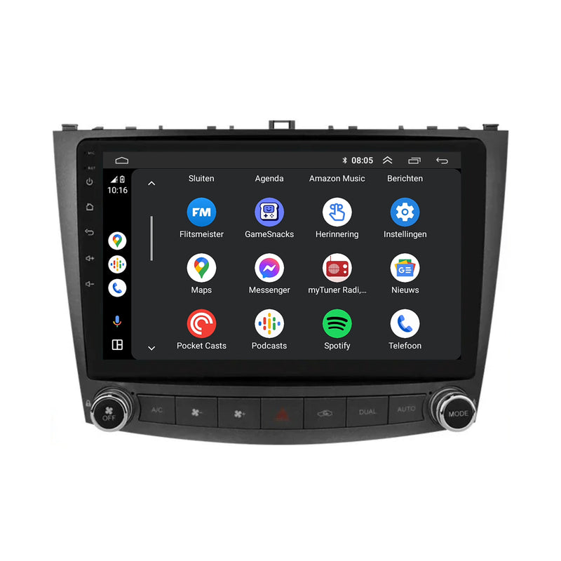 Lexus IS CarPlay & Android Auto autoradio | 2006 t/m 2012 | Android 15 | Davilon-3
