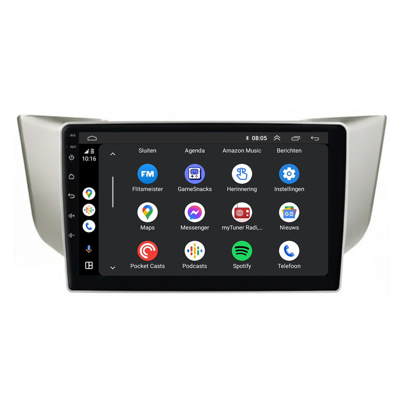 Lexus RX CarPlay & Android Auto autoradio | 2003 t/m 2009 | Android 15 | Davilon-3