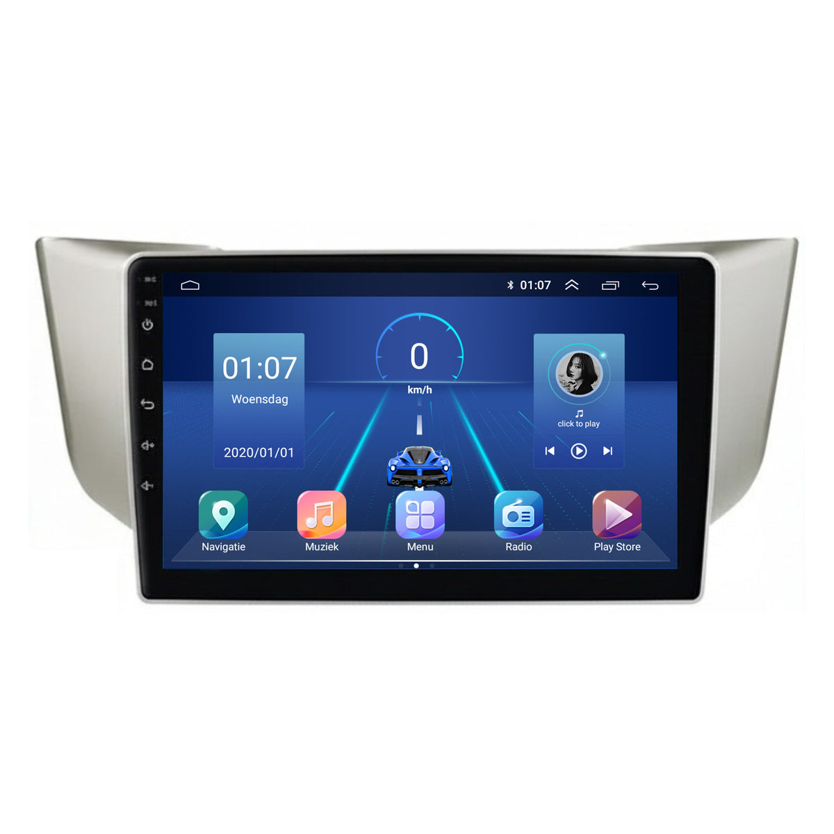 Lexus RX CarPlay & Android Auto autoradio | 2003 t/m 2009 | Android 15 | Davilon-6