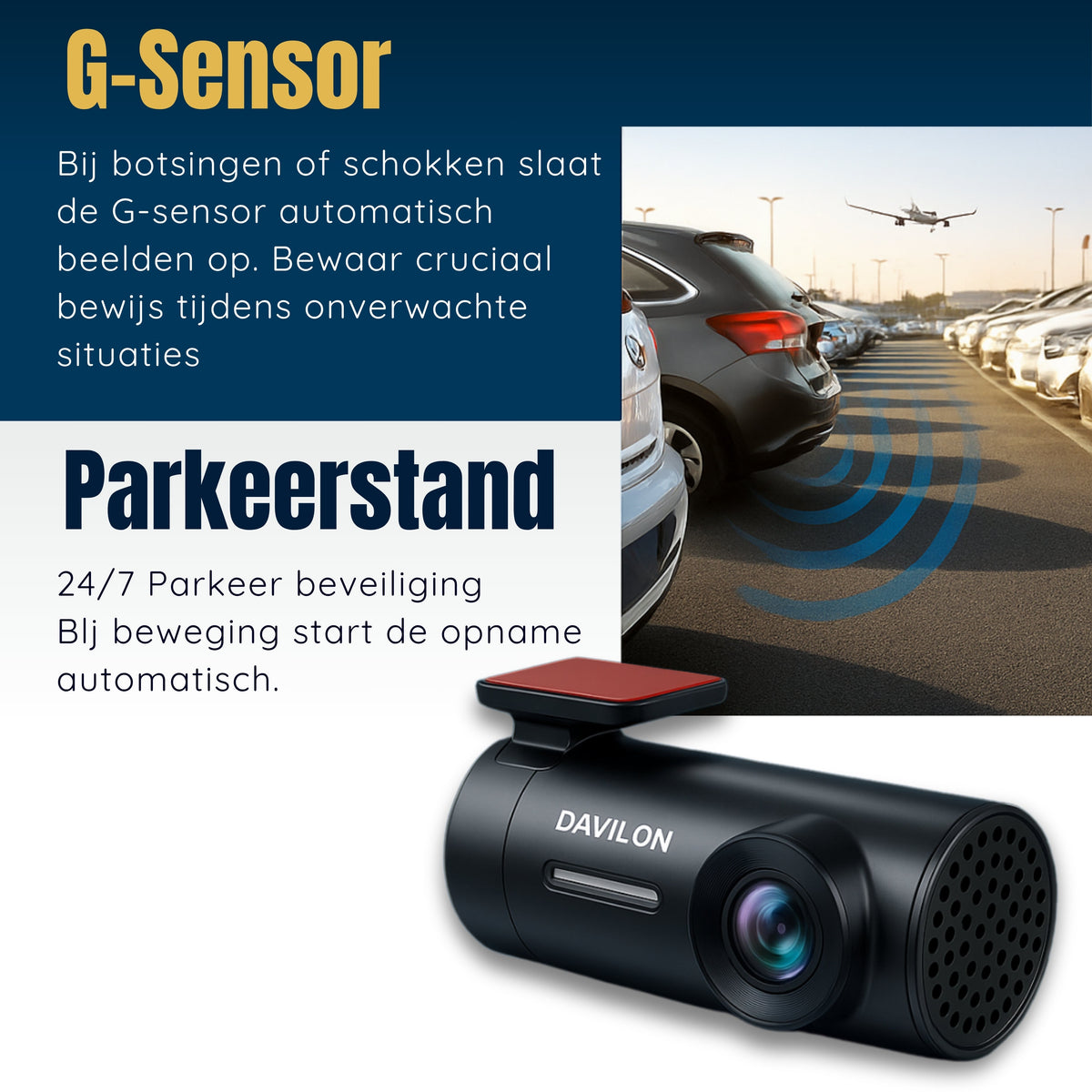 Davilon D1-DUAL Dashcam 4K | Voor & Achter | 2025 APP Model-7