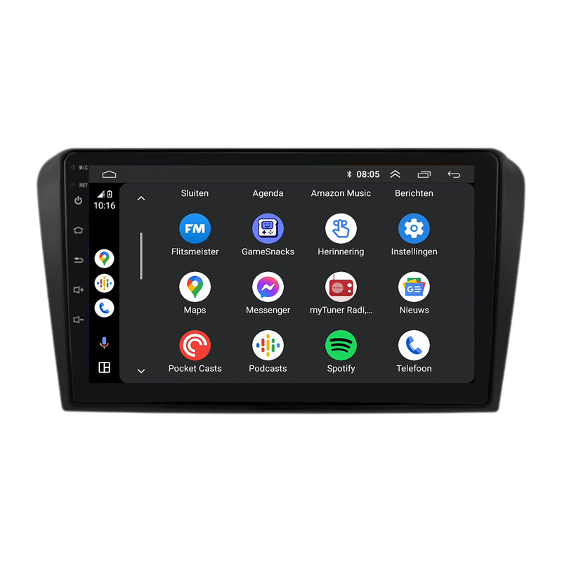 Mazda 3 CarPlay & Android Auto autoradio | 2003 t/m 2009 | Android 15 | Davilon-3