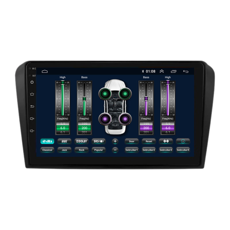 Mazda 3 CarPlay & Android Auto autoradio | 2003 t/m 2009 | Android 15 | Davilon-7