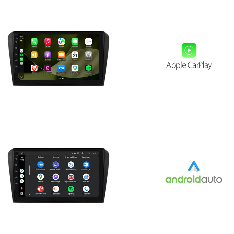 Mazda 3 CarPlay & Android Auto autoradio | 2003 t/m 2009 | Android 15 | Davilon-2