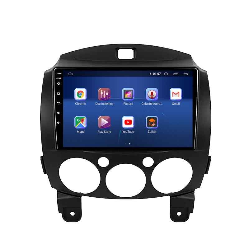 Mazda 2 | Android 13 | Autoradio | 2008 t/m 2014 | CarPlay & Android Auto-3