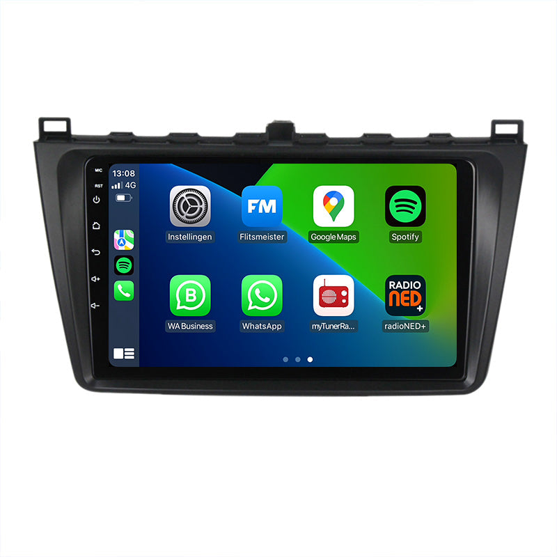 Mazda 6 | Android 13 | Autoradio | 2008 t/m 2012 | CarPlay & Android Auto-1