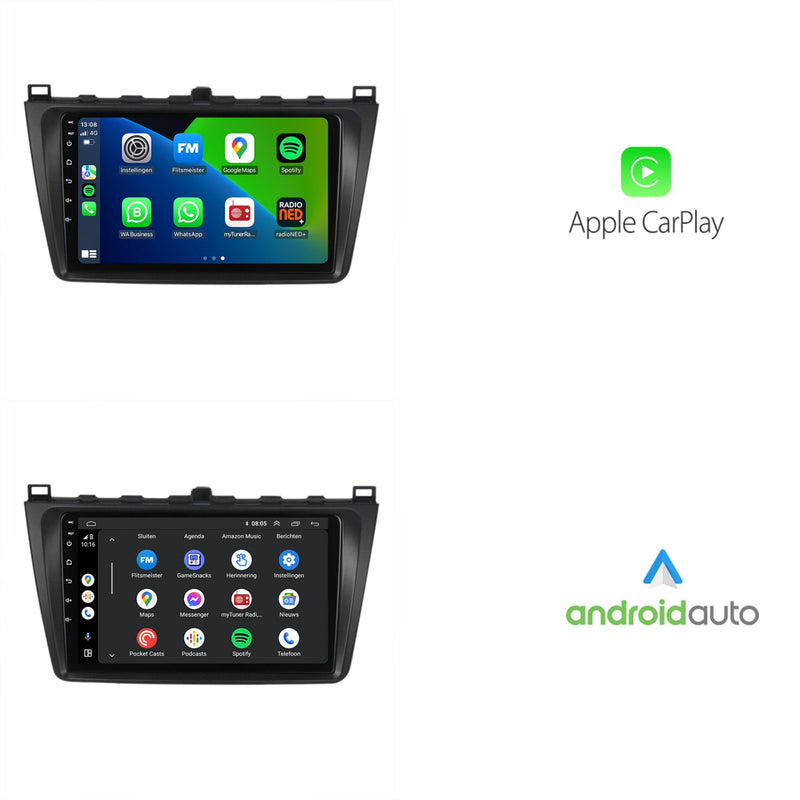 Mazda 6 | Android 13 | Autoradio | 2008 t/m 2012 | CarPlay & Android Auto-2
