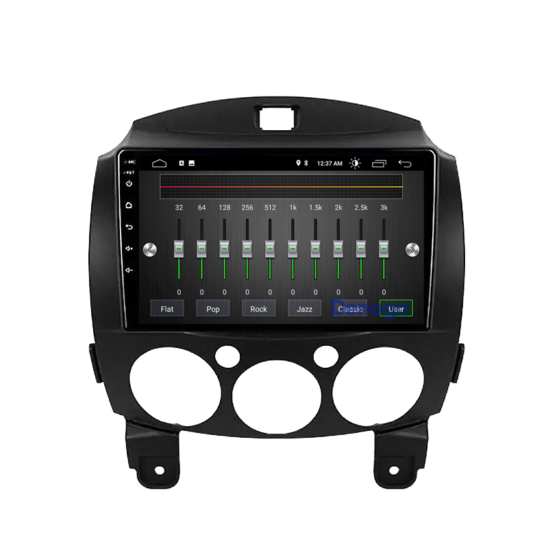 Mazda 2 CarPlay autoradio | 2008 t/m 2014 | Denago DNG-A26 | 9 inch | Android 13 | Draadloos CarPlay & Android Auto