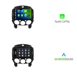 Mazda 2 | Android 13 | Autoradio | 2008 t/m 2014 | CarPlay & Android Auto