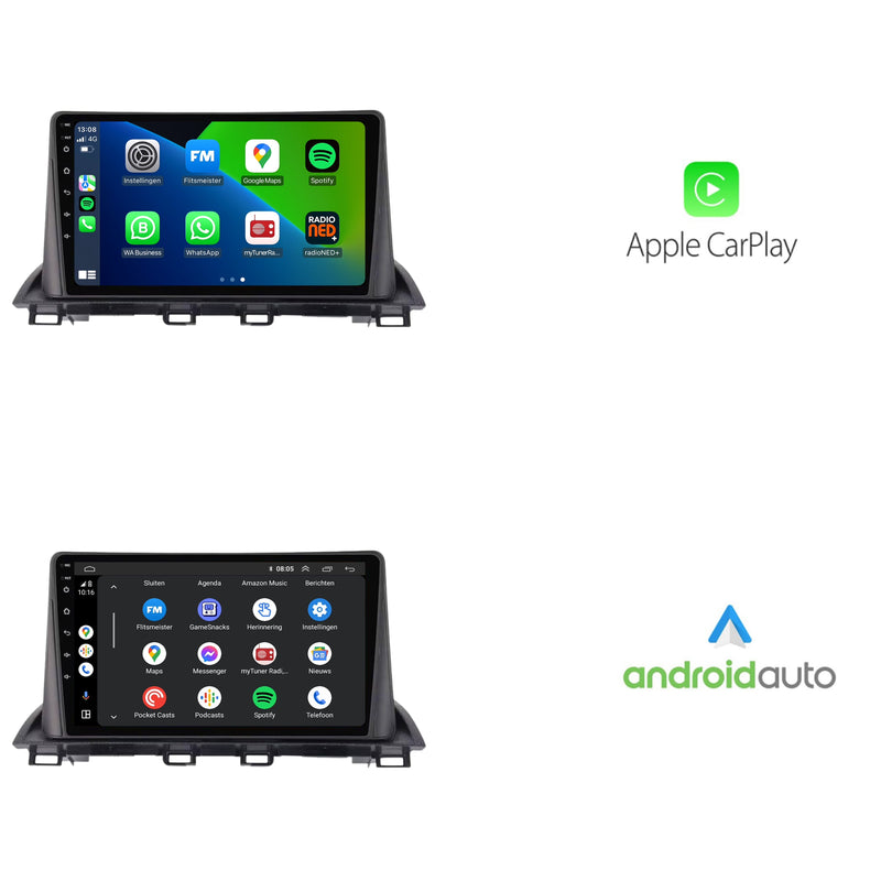 Mazda 3 CarPlay & Android Auto autoradio | 2013 t/m 2017 | Android 15 | Davilon-2