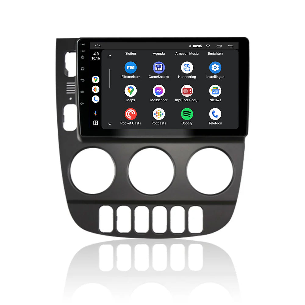Mercedes ML | Android 13 | Autoradio | 1999 t/m 2004 | CarPlay & Android Auto | Extra Side Button-3