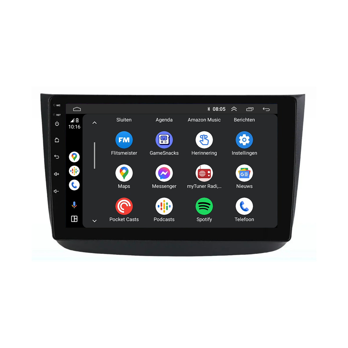 Mercedes Vito CarPlay & Android Auto autoradio | 2006 t/m 2014 | Android 15 | Davilon-3