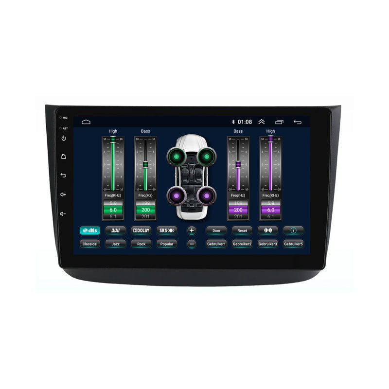 Mercedes Vito CarPlay & Android Auto autoradio | 2006 t/m 2014 | Android 15 | Davilon-7
