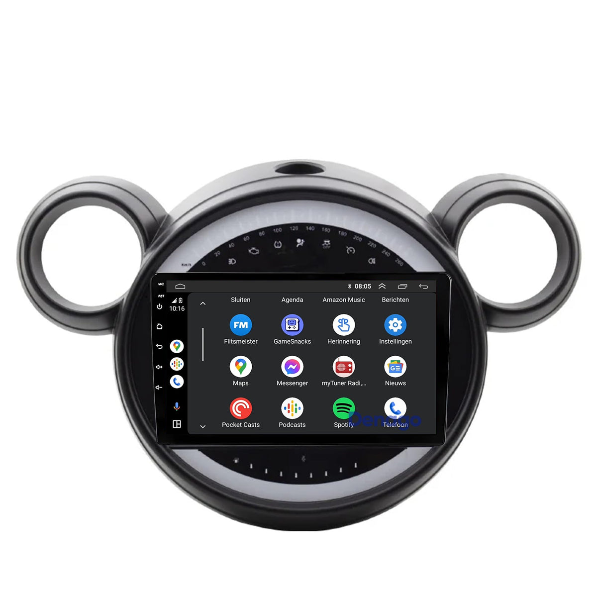 Mini Cooper Countryman R60 CarPlay autoradio | 2011 t/m 2014 | Denago DNG-A401 | 9 inch | Android 13 | Draadloos CarPlay & Android Auto-3