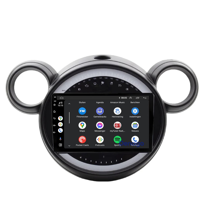 Mini Cooper Countryman R60 CarPlay autoradio | 2011 t/m 2014 | Denago DNG-A401 | 9 inch | Android 13 | Draadloos CarPlay & Android Auto-3