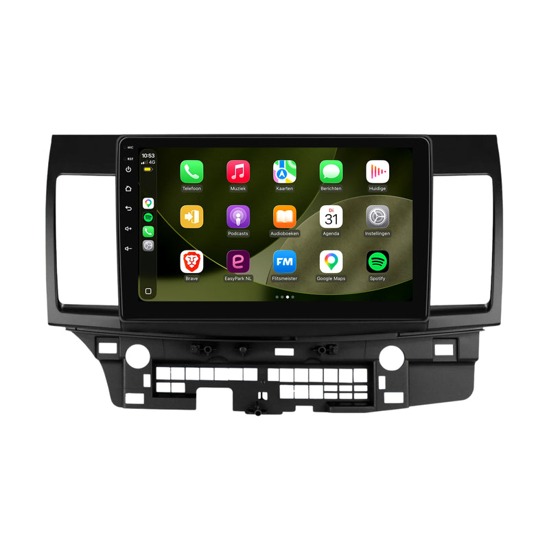 Mitsubishi Lancer CY CarPlay & Android Auto autoradio | 2008 t/m 2012 | Android 15 | Davilon-1