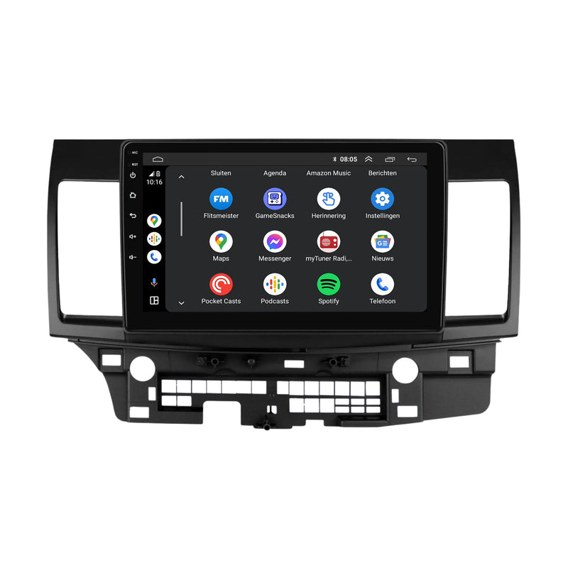 Mitsubishi Lancer CY CarPlay & Android Auto autoradio | 2008 t/m 2012 | Android 15 | Davilon-3
