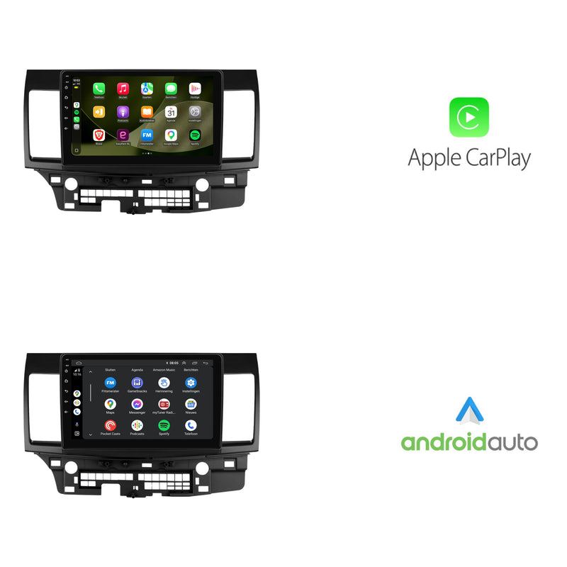 Mitsubishi Lancer CY CarPlay & Android Auto autoradio | 2008 t/m 2012 | Android 15 | Davilon-2
