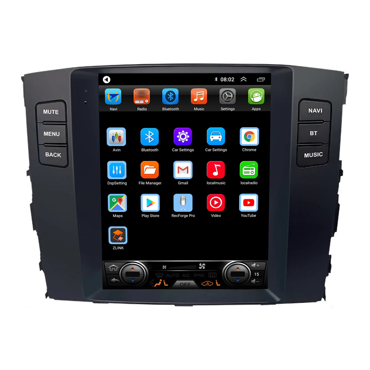Mitsubishi Pajero CarPlay & Android Auto autoradio | 2006 t/m 2014 | Android 15 | Davilon | Groot scherm-6