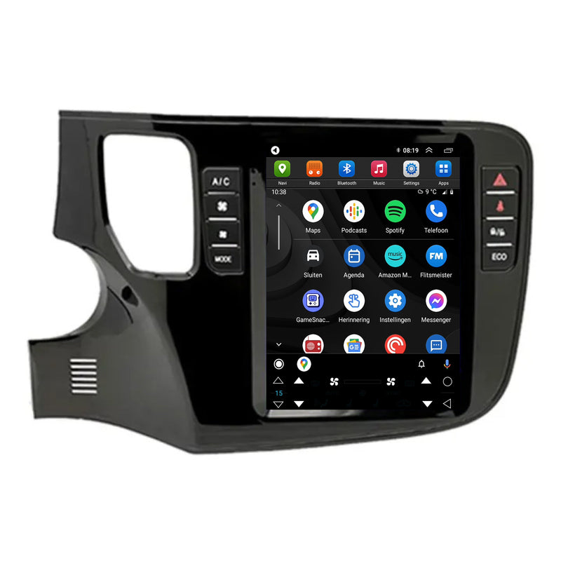 Mitsubishi Outlander CarPlay & Android Auto autoradio | 2012 t/m 2019 | Android 13 | Davilon | Groot scherm-3