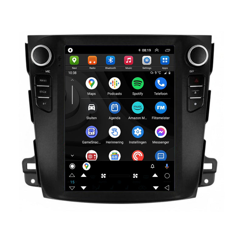 Mitsubishi Outlander CarPlay & Android Auto autoradio | 2008 t/m 2012 | Android 15 | Davilon | Groot scherm-3