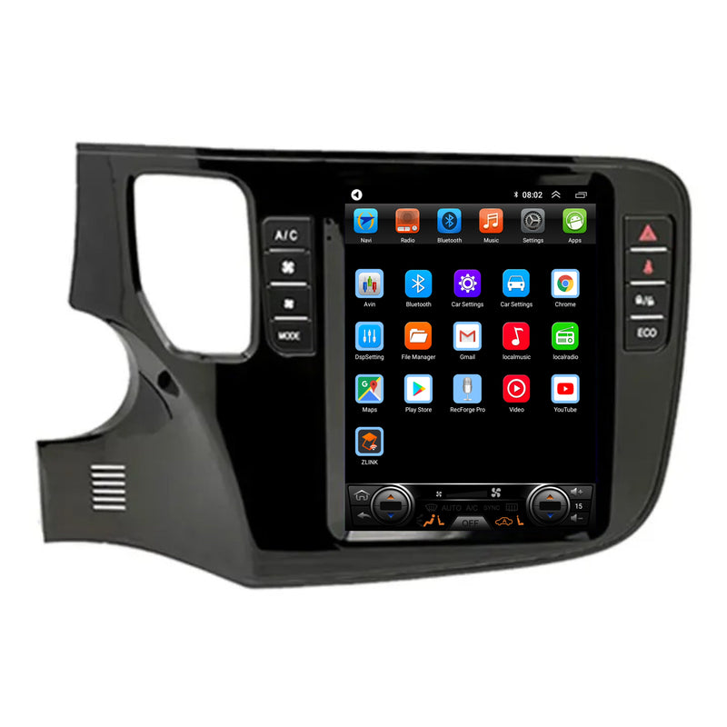Mitsubishi Outlander CarPlay & Android Auto autoradio | 2012 t/m 2019 | Android 13 | Davilon | Groot scherm-5