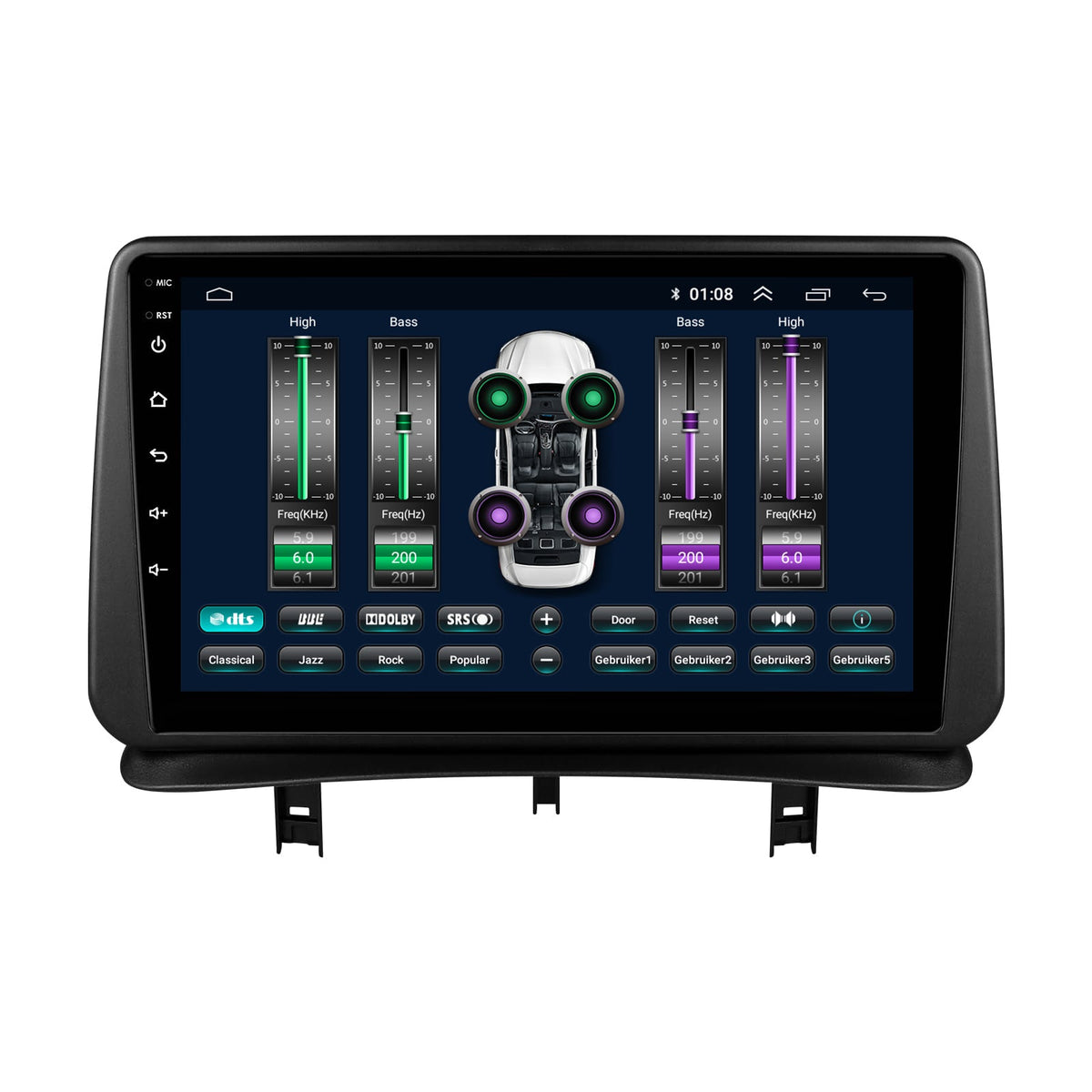 Mitsubishi Space Star | Android 13 | Autoradio | 1997 t/m 2005 | CarPlay & Android Auto-7