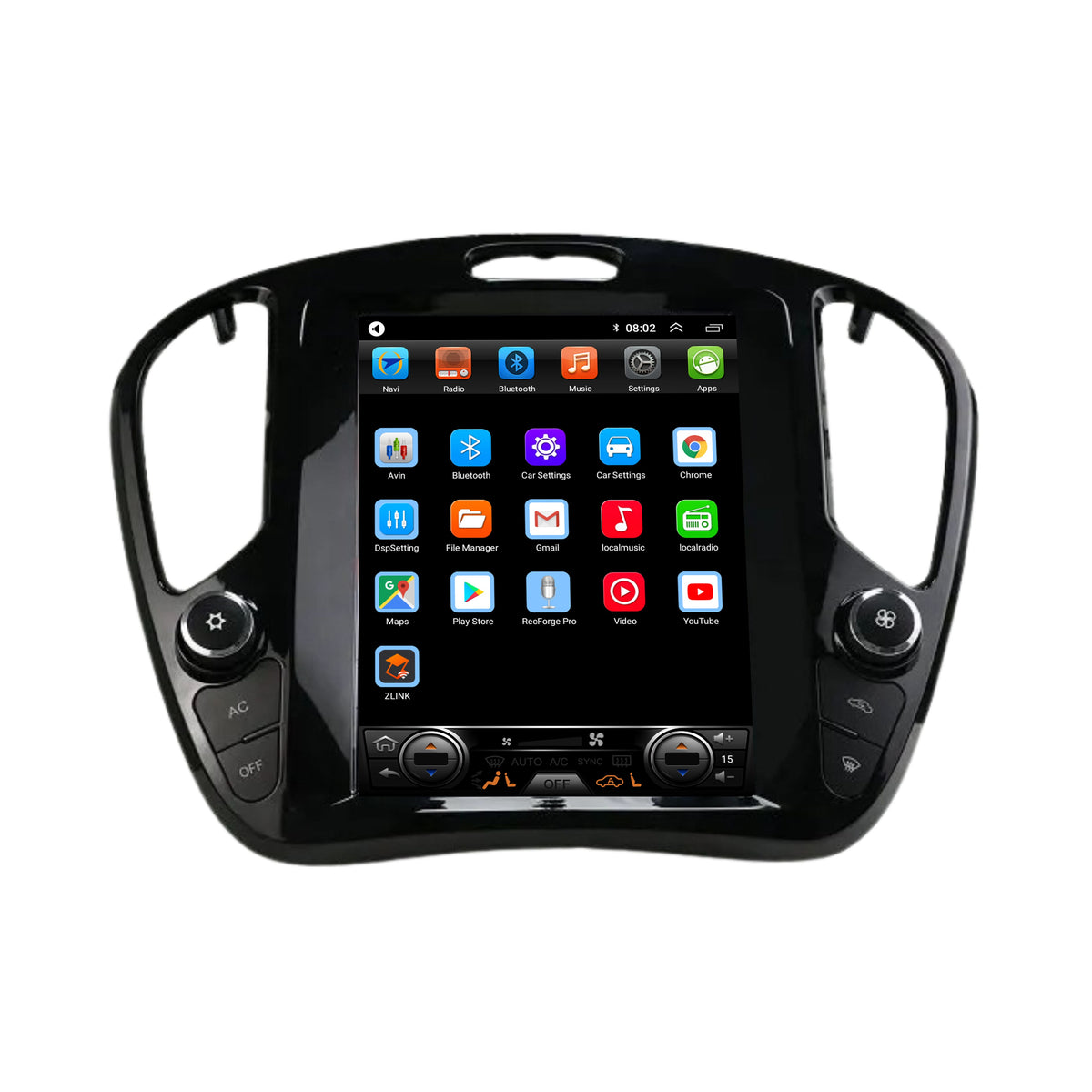 Nissan Juke CarPlay & Android Auto autoradio | 2010 t/m 2019 | Android 15 | Davilon | Groot scherm-6