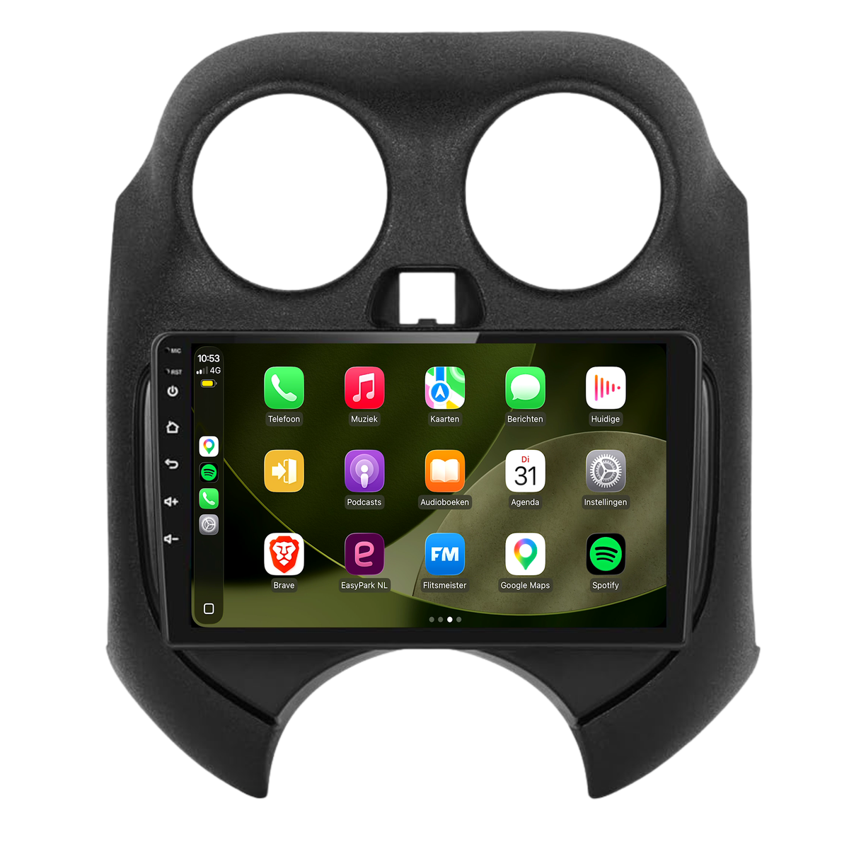 Nissan Micra | Android 13 | Autoradio | 2011 t/m 2016 | CarPlay & Android Auto-1