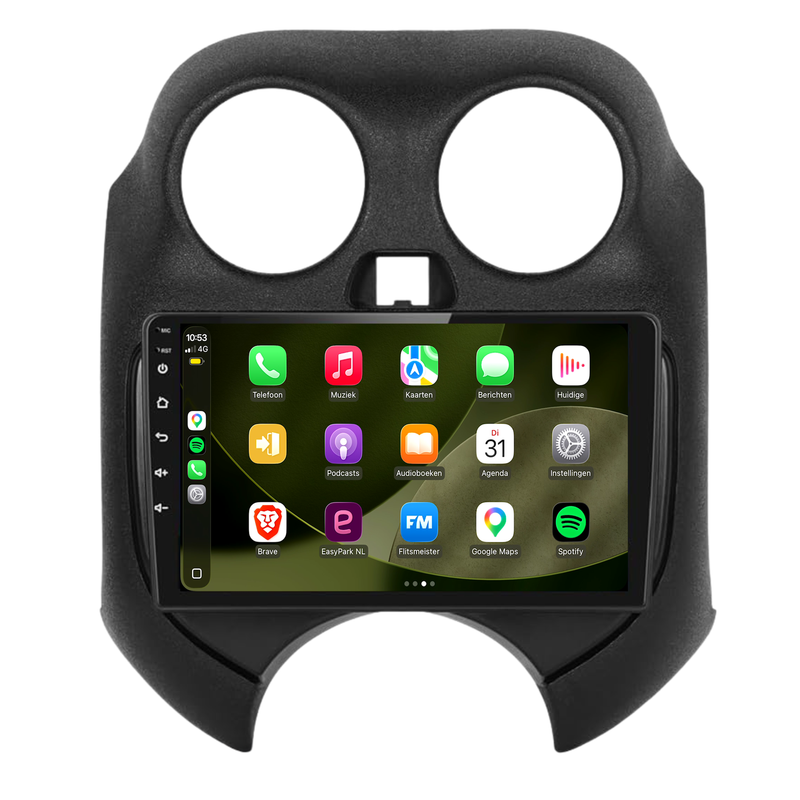 Nissan Micra | Android 13 | Autoradio | 2011 t/m 2016 | CarPlay & Android Auto-1