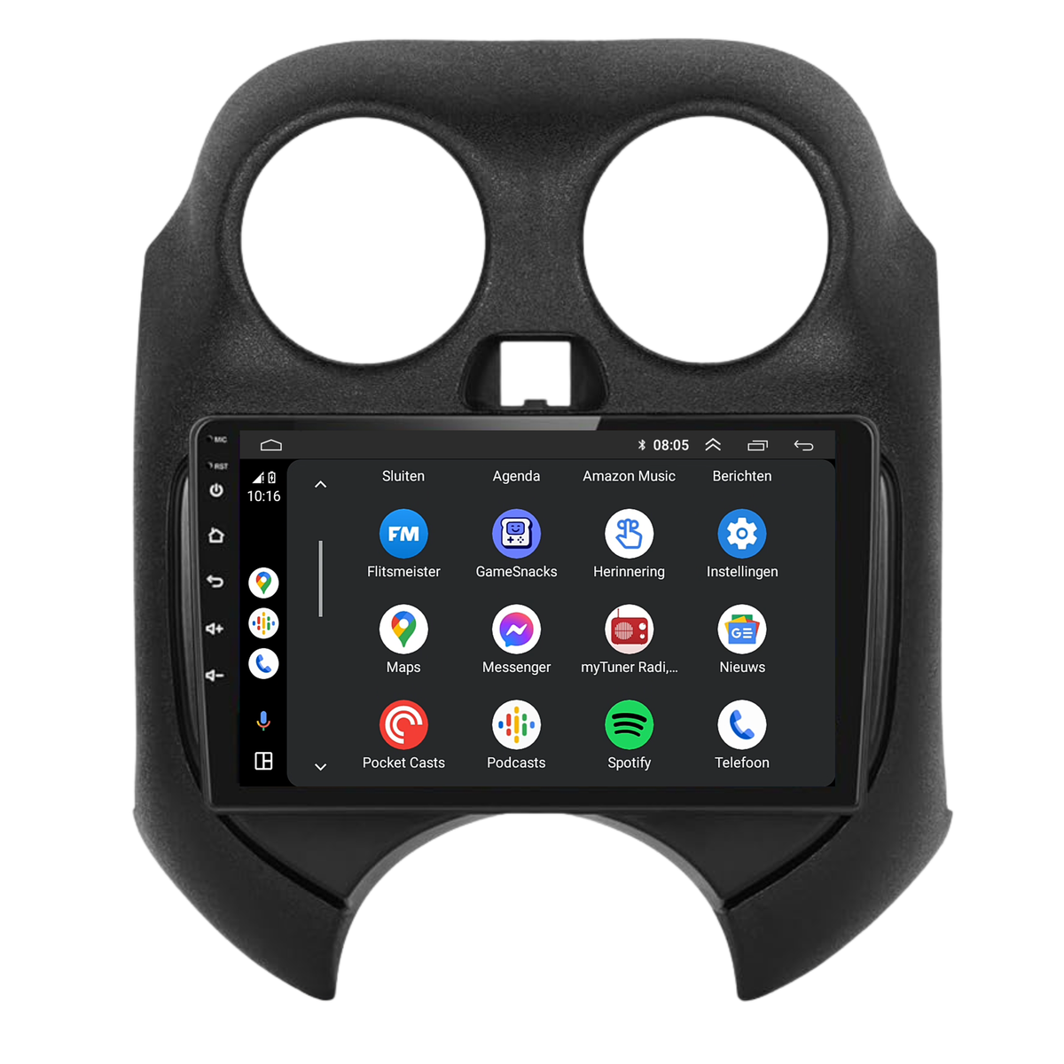 Nissan Micra | Android 13 | Autoradio | 2011 t/m 2016 | CarPlay & Android Auto-3
