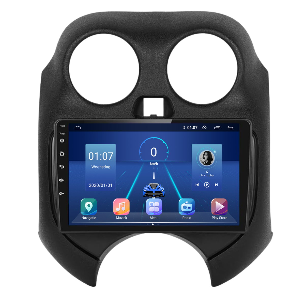 Nissan Micra | Android 13 | Autoradio | 2011 t/m 2016 | CarPlay & Android Auto-6