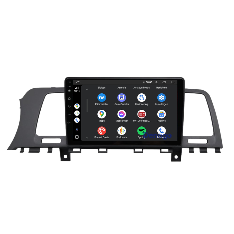 Nissan Murano Z51 CarPlay autoradio | 2008 t/m 2016 | Denago DNG-A385 | 9 inch | Android 13 | Draadloos CarPlay & Android Auto-4
