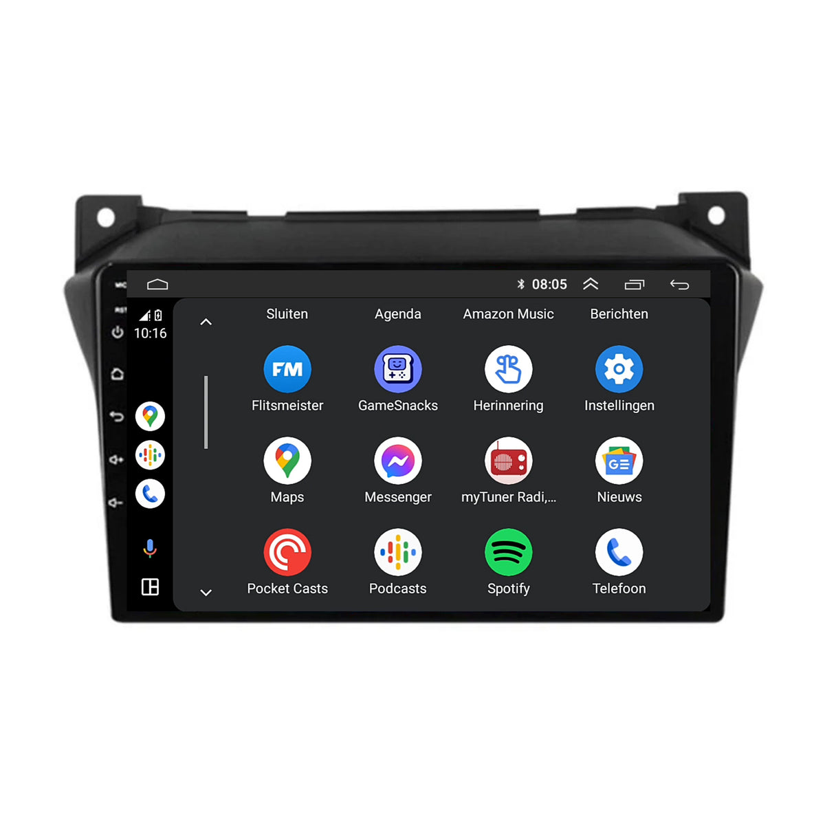 Autoradio CarPlay & Android Auto pour Nissan Pixo | 2009 à 2014 | Android 13 | Davilon-3