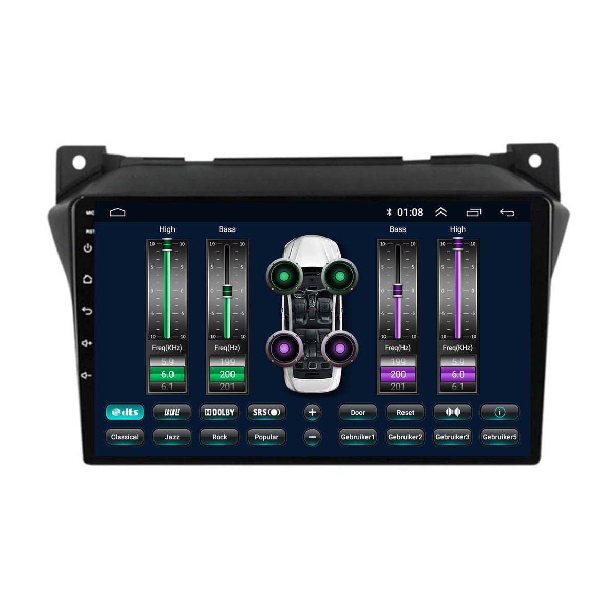 Autoradio CarPlay & Android Auto pour Nissan Pixo | 2009 à 2014 | Android 13 | Davilon-7