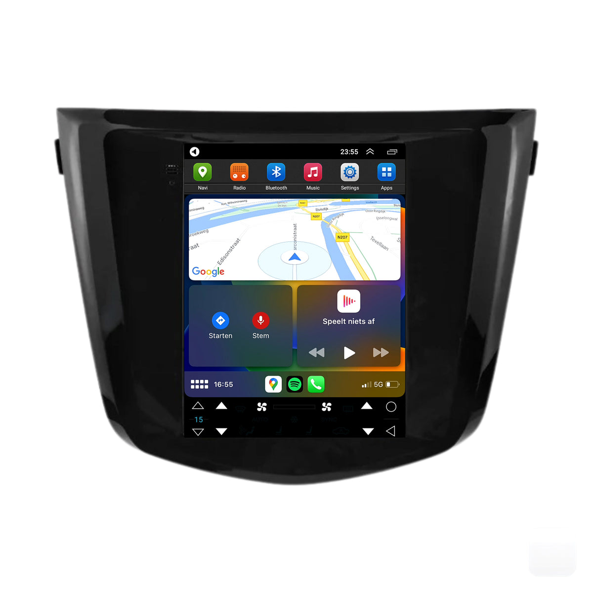Nissan Qashqai CarPlay & Android Auto autoradio | 2014 t/m 2021 | Android 15 | Davilon-4