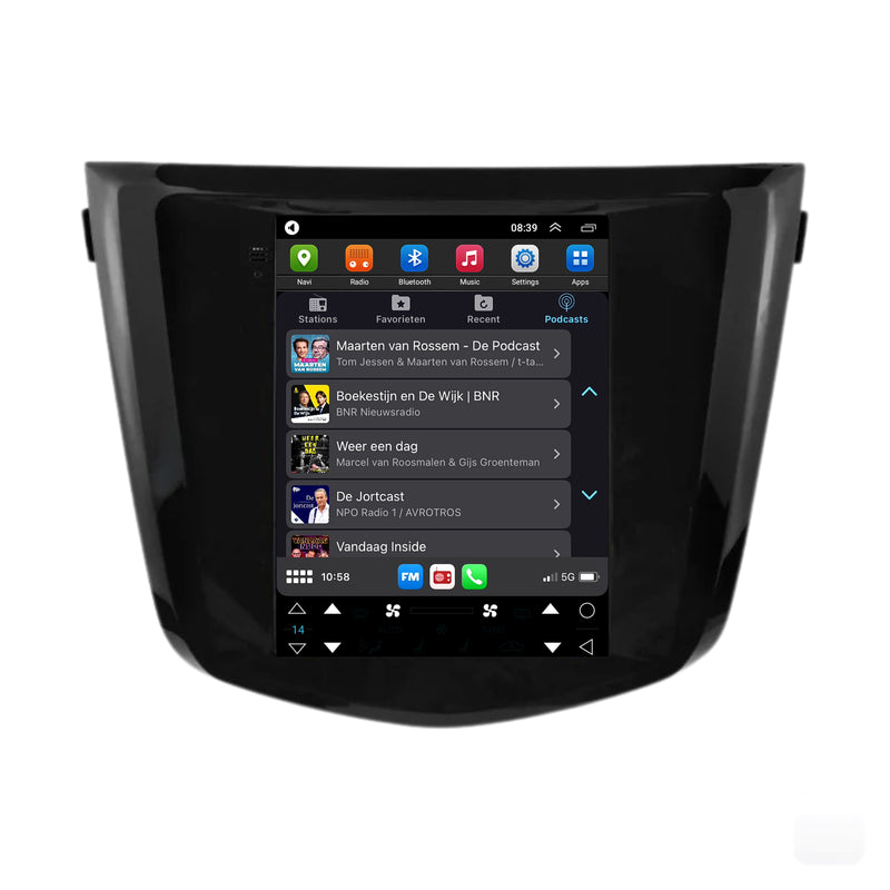 Nissan Qashqai CarPlay & Android Auto autoradio | 2014 t/m 2021 | Android 15 | Davilon-5