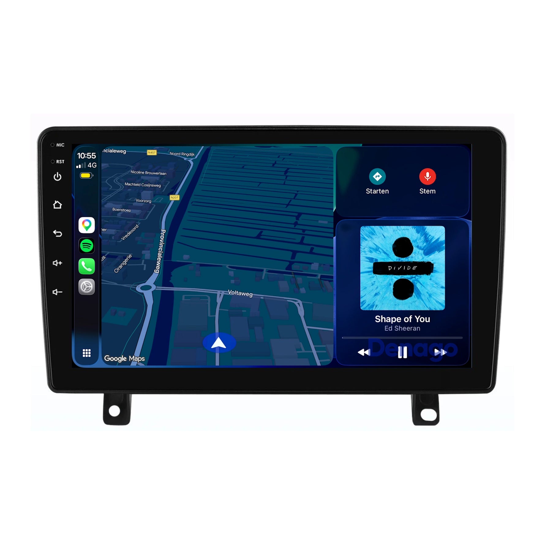 Opel Astra H CarPlay autoradio | 2005 t/m 2014 | Denago DNG-A430 | 9 inch | Android 13 | Draadloos CarPlay & Android Auto