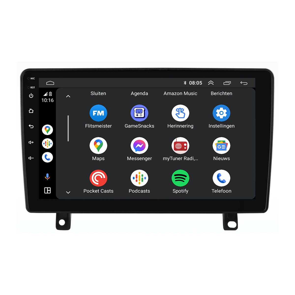 Opel Astra H | Android 13 | Autoradio | 2005 t/m 2014 | CarPlay & Android Auto-3
